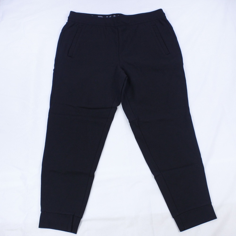 DKNY Sport Men's Joggers – Black Casual Slim Fit – Size M